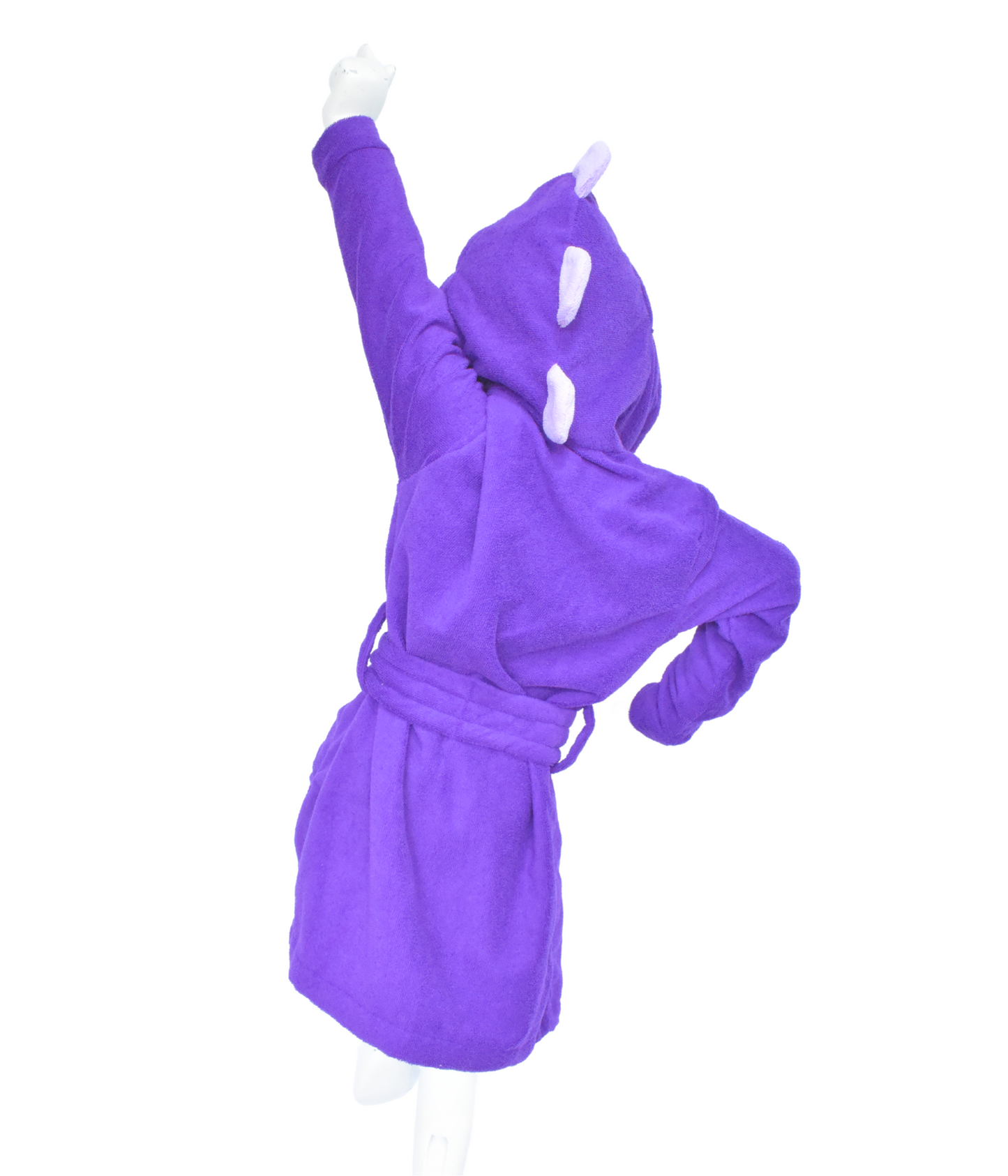 Bata de Baño Dino Morado