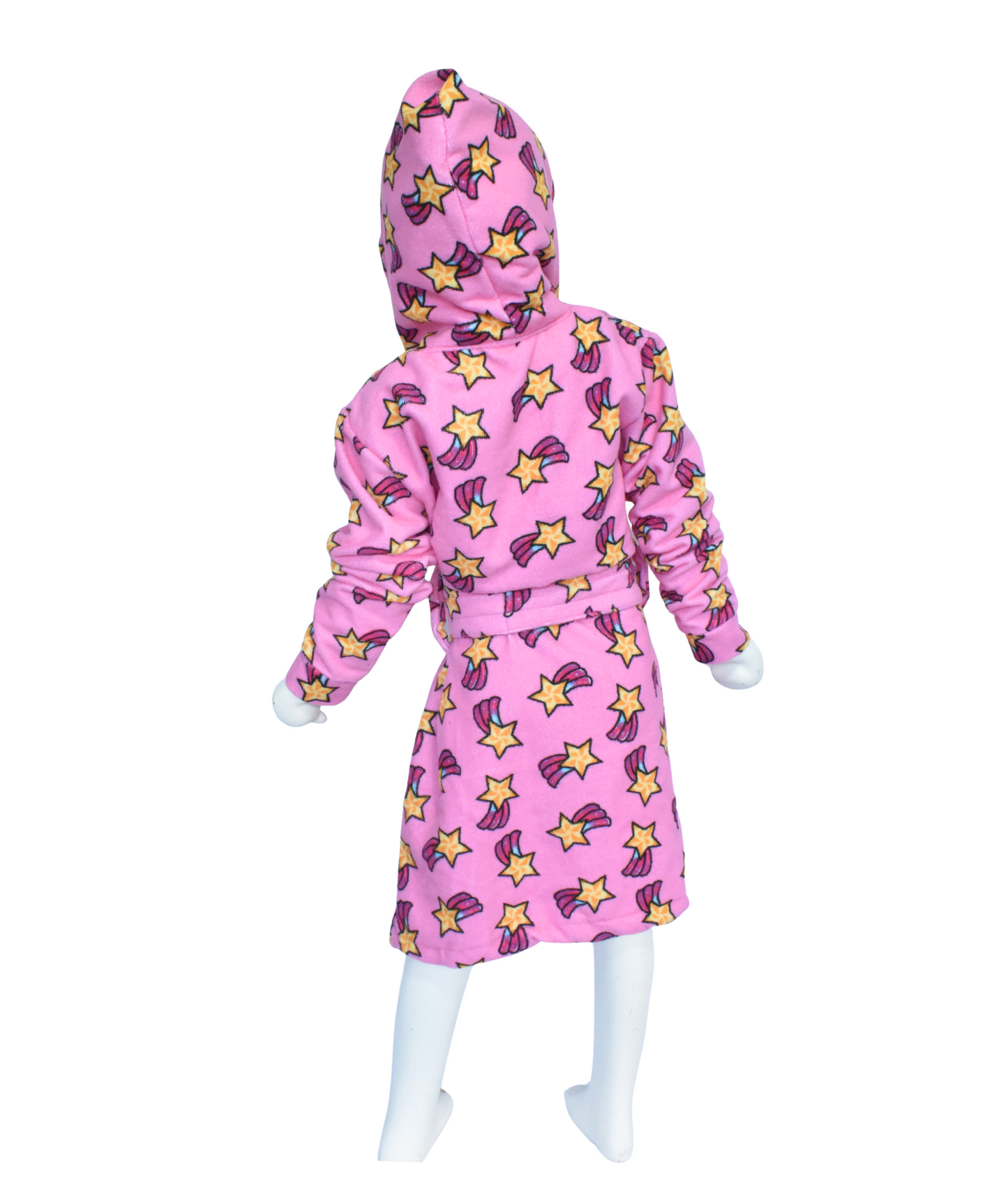 Bata de Baño Estrellas Rosa
