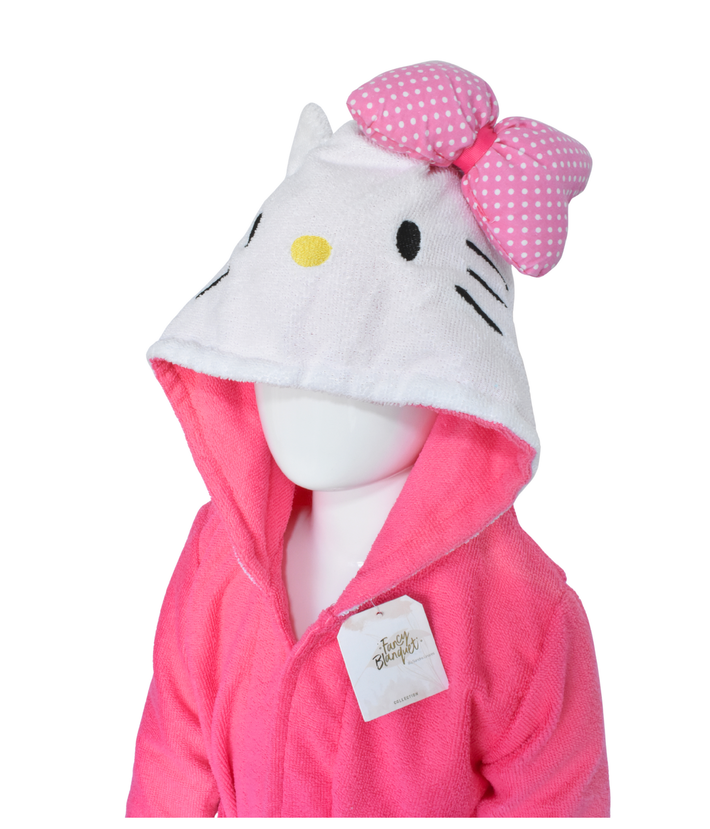 Bata de Baño Hello Kitty Rosa Fresa