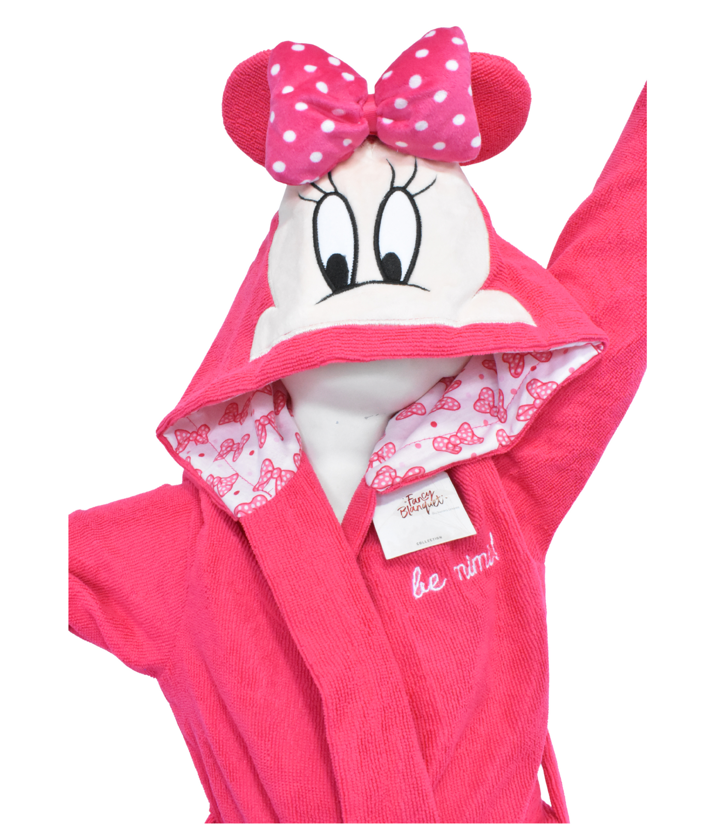 Bata de Baño Minnie Mouse Rosa