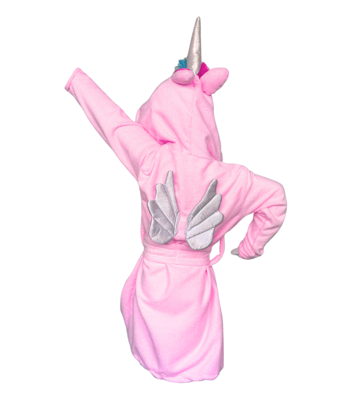 Bata de Baño Unicornio Rosa con Alas
