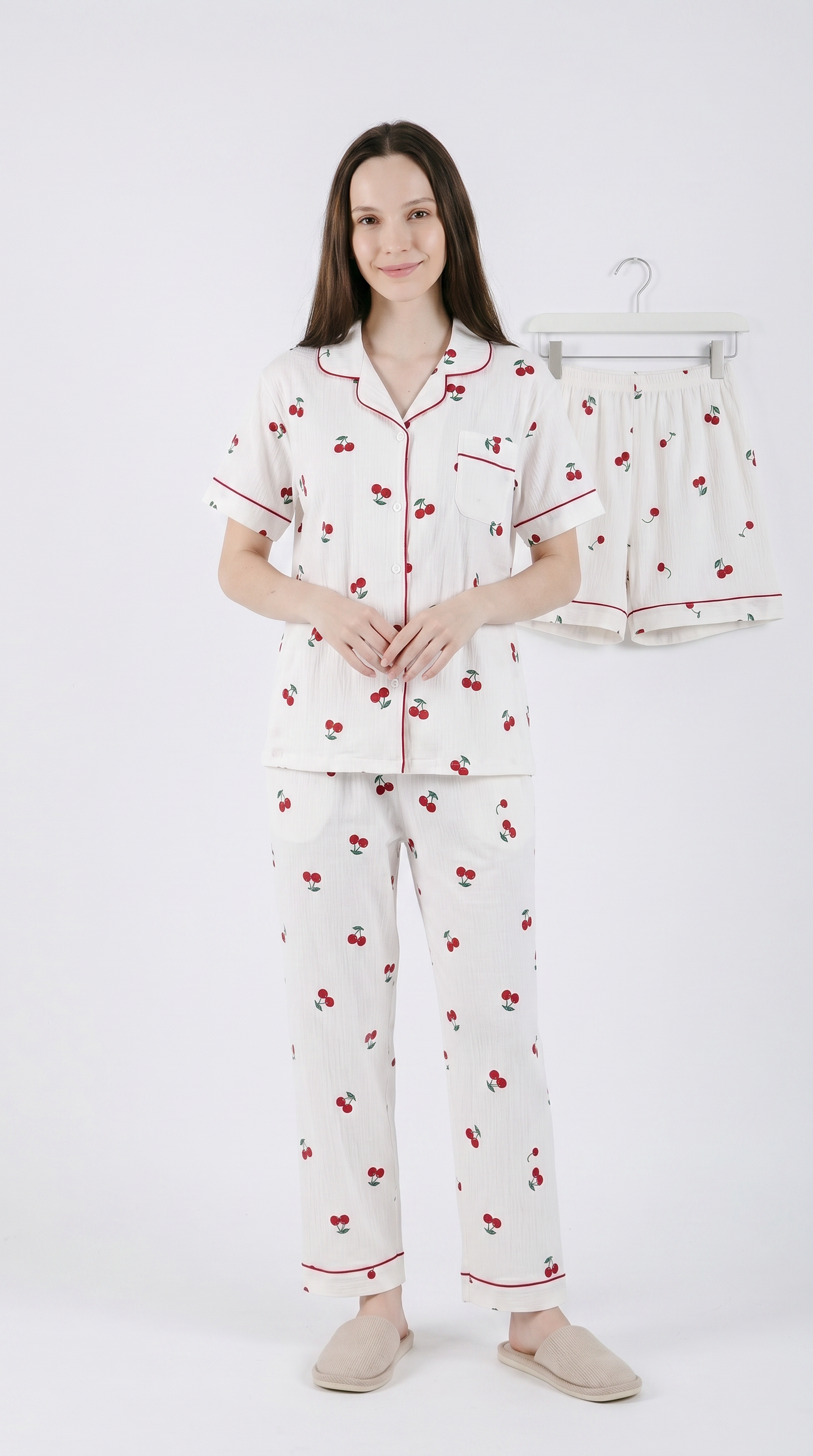 Set de Pijama Short | Cherry Bomb Set 3 piezas (Copia)