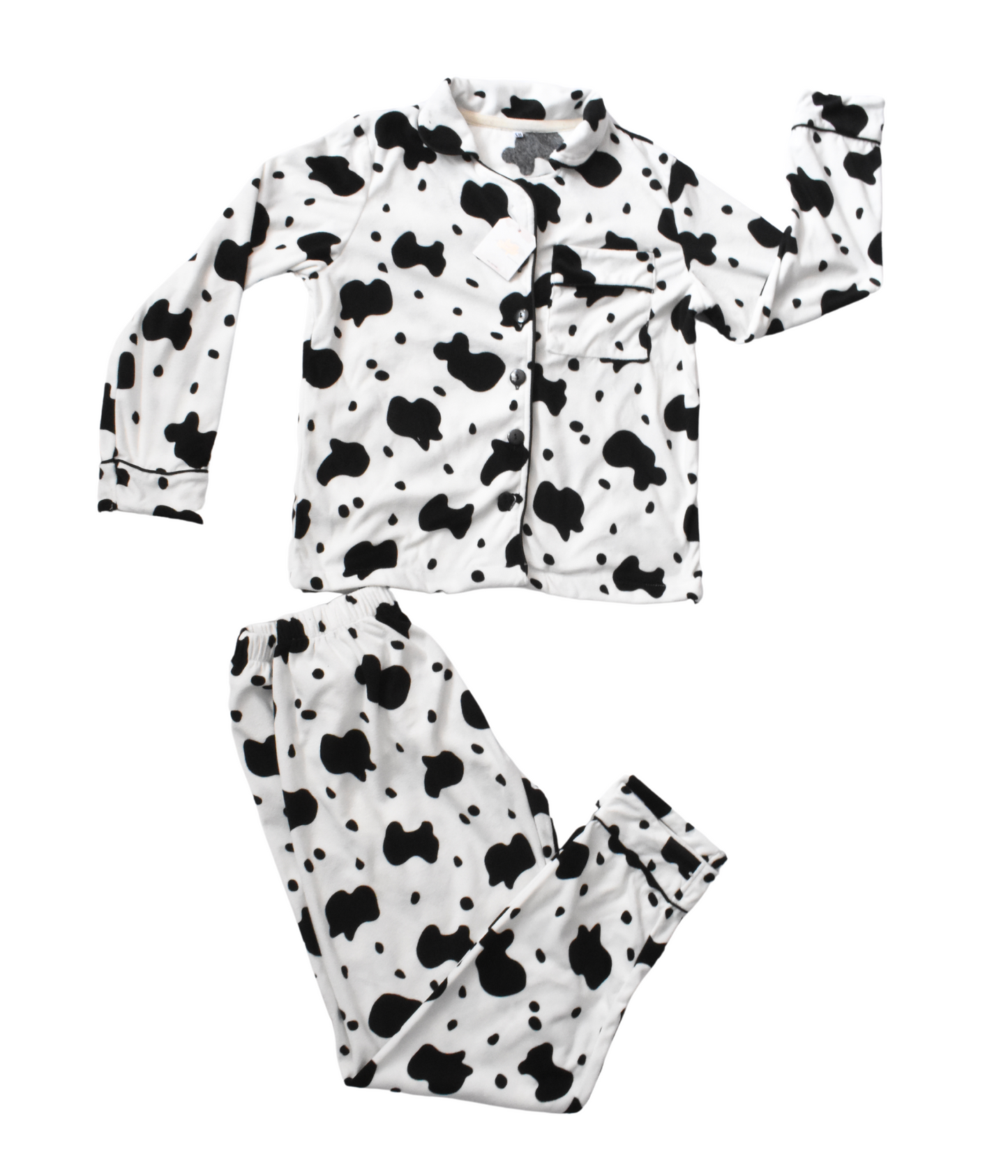 Pijama Estampado de Vaca | Animales
