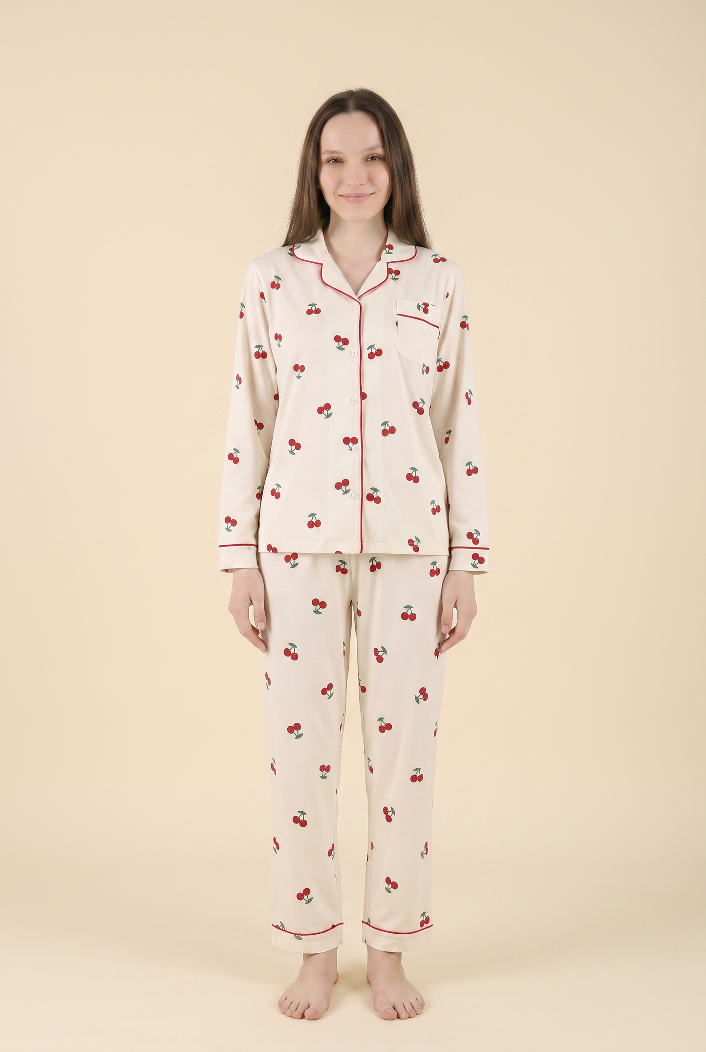 Set de Pijama Pantalón | Cherry Bomb Set 2 piezas