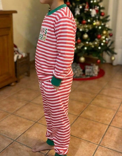 Set Pijama Kids Pantalón Algodón | Santa Helper