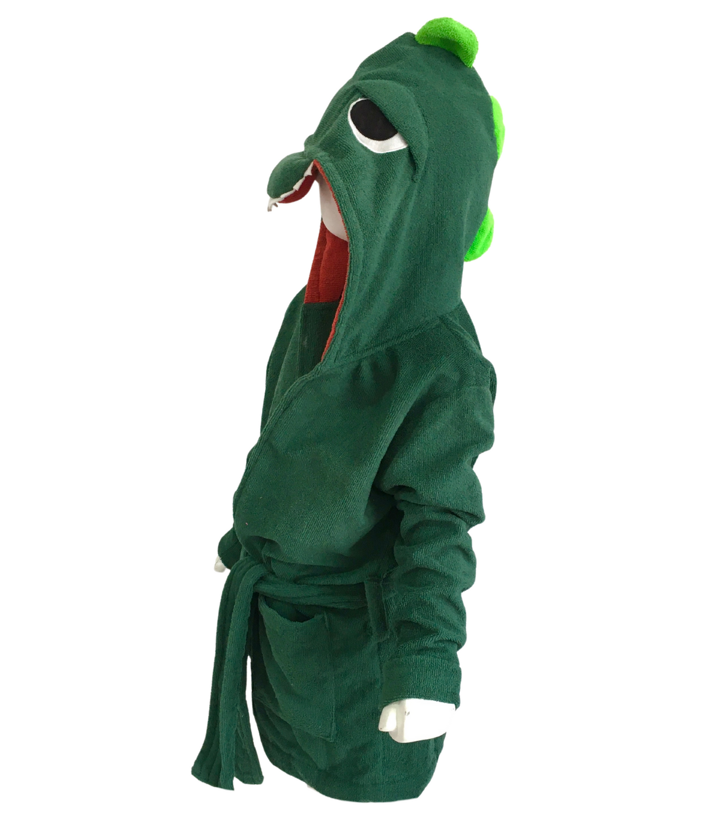 Bata de Baño Dinosaurio Verde | Dinosaurios