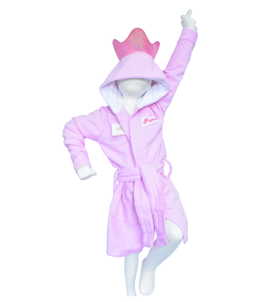 Bata de Baño Princesa Rosa