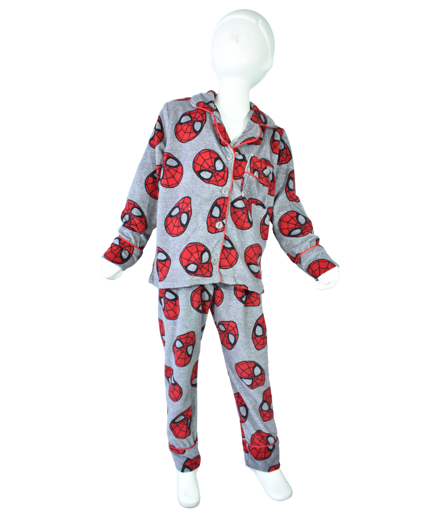 Pijama Gris Spiderman | Spider-Man (Niño)