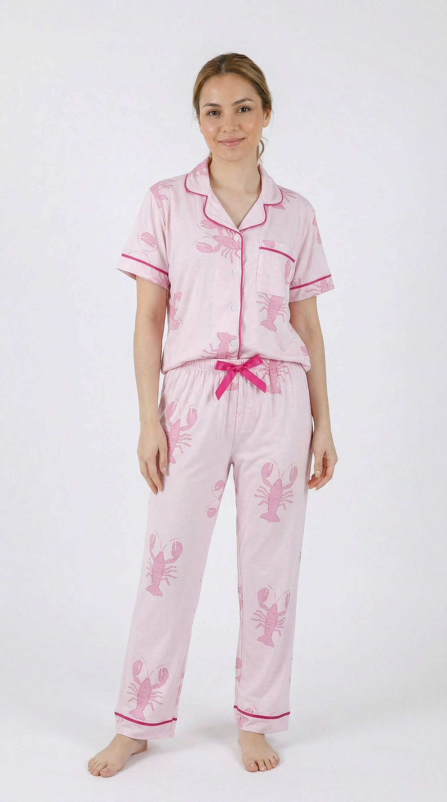 Set Pijama Pantalón | Pink Coast