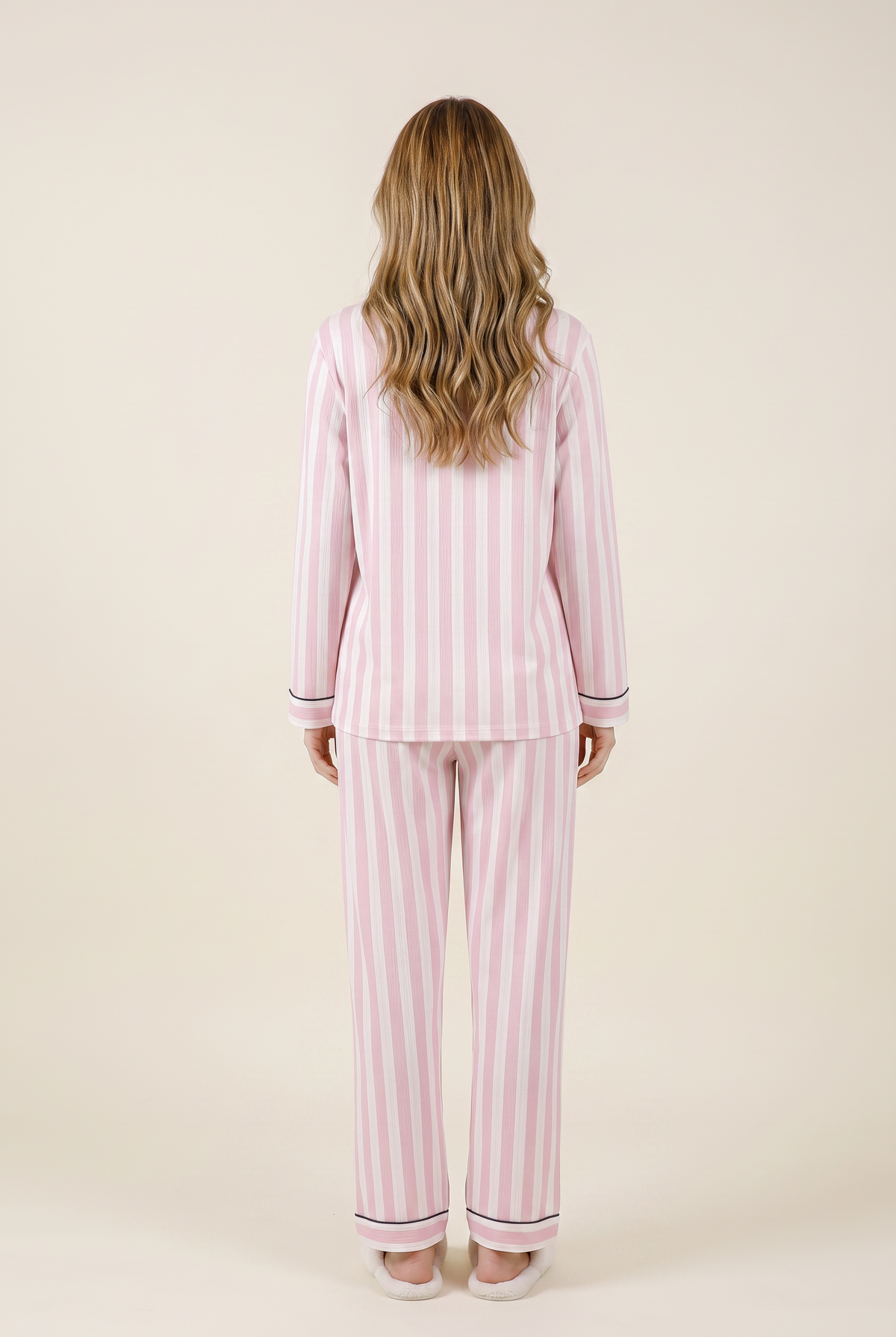 Set de Pijama Pantalón | Cotton Pink Trend