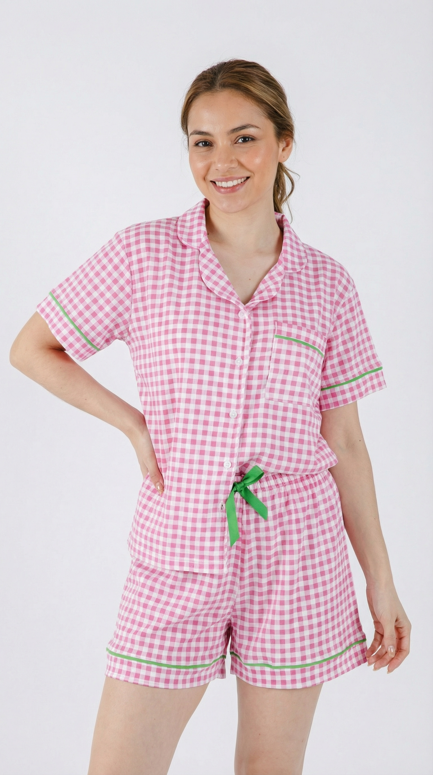 Set Pijama Short | Pink Picnic