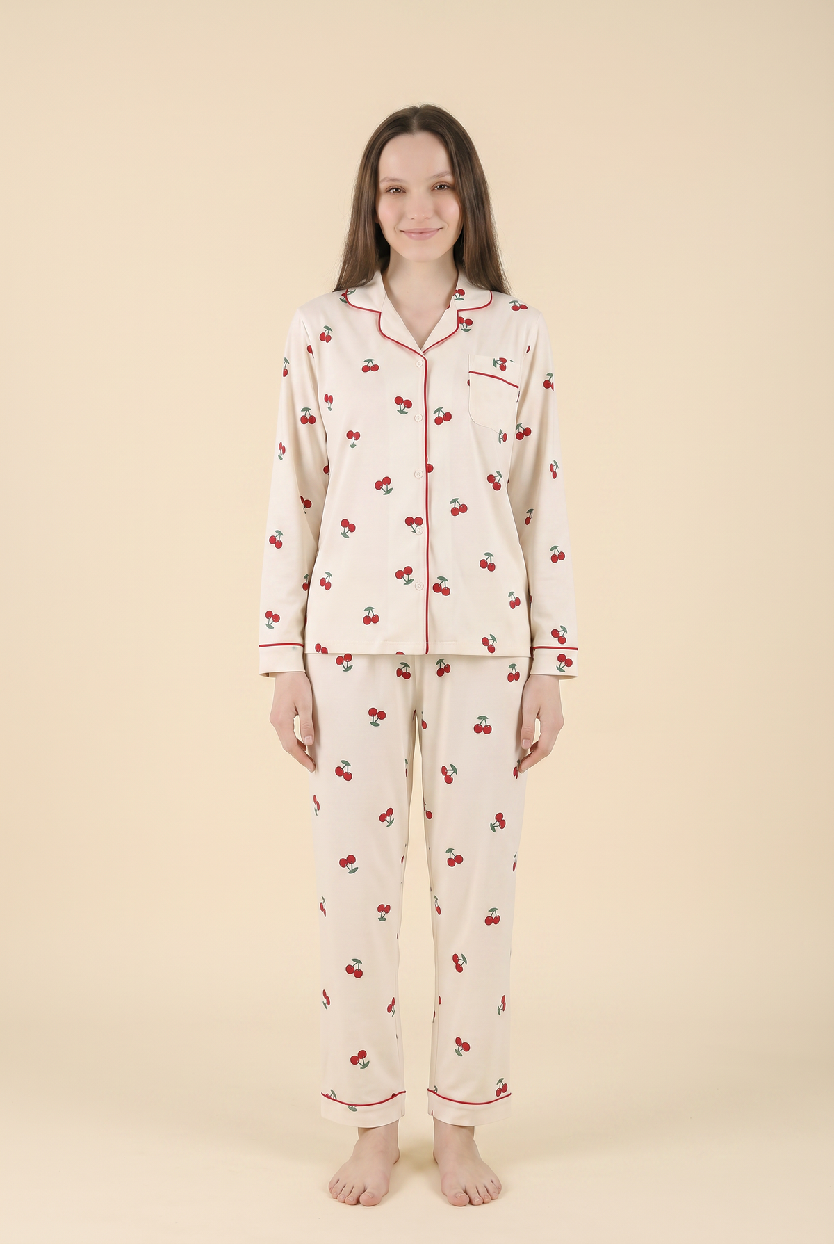 Set de Pijama Pantalón | Cherry Bomb Set 2 piezas