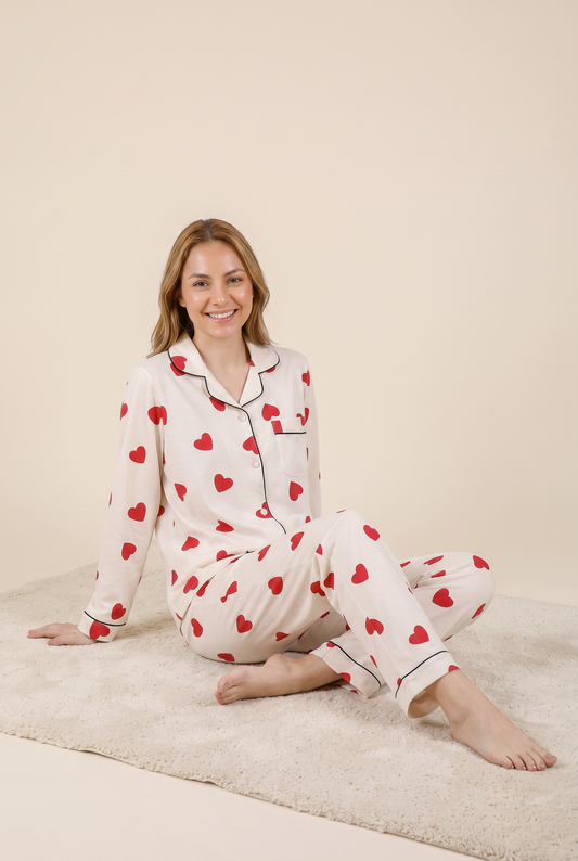 Set de Pijama Pantalón | Cotton Sweetheart