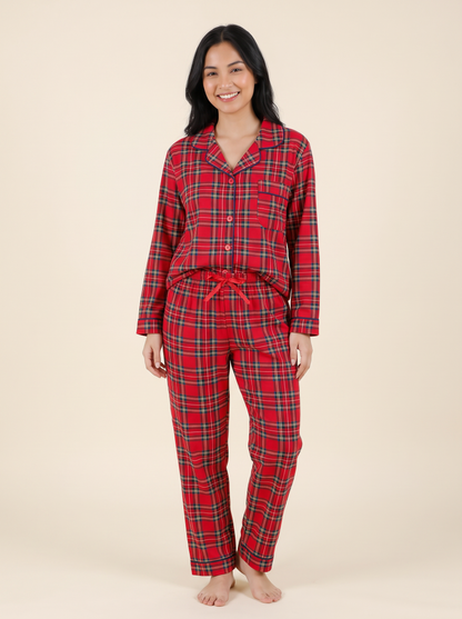 Set de Pijama Pantalón Classy Tartán | Holiday Collection