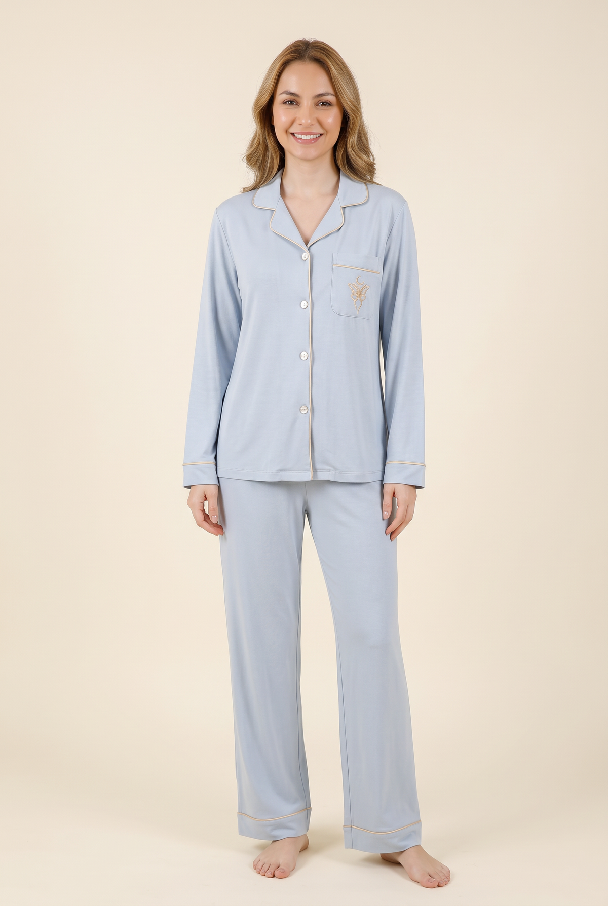 Set de Pijama Pantalón | Cotton Sailor Colors