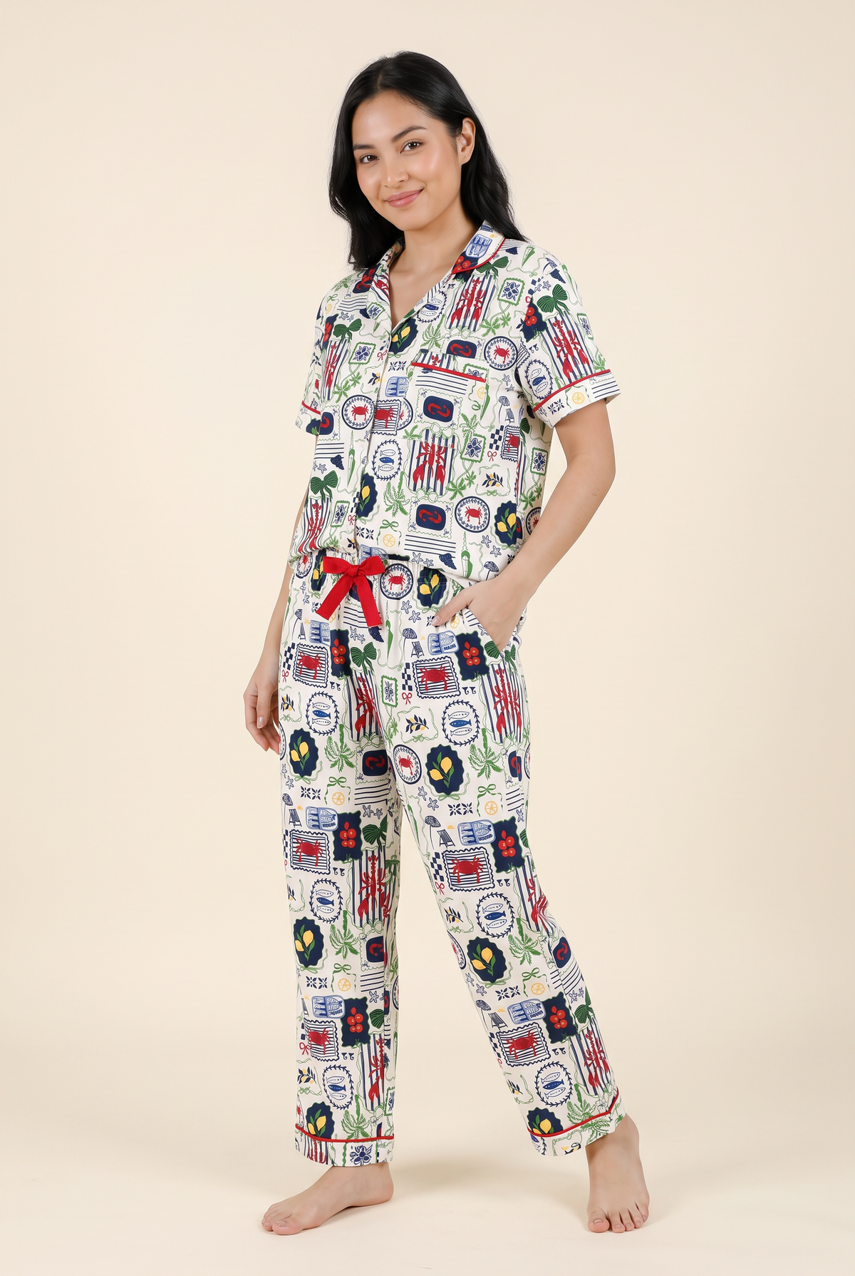 Set Pijama Pantalón |  Crab Italy