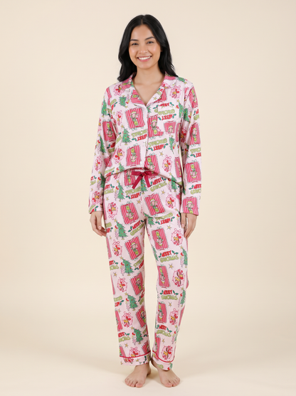 Set Pijama Pantalón | Pink Merry